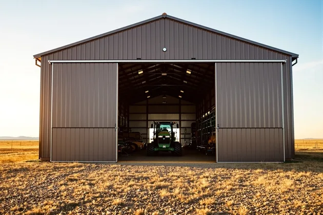 Equipment Barn – Baird, TX — metal building contractor Abilene TX